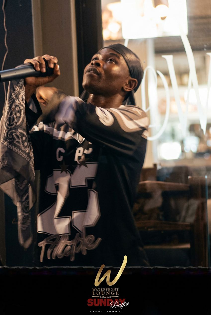 LatshuZAR performing live on stage