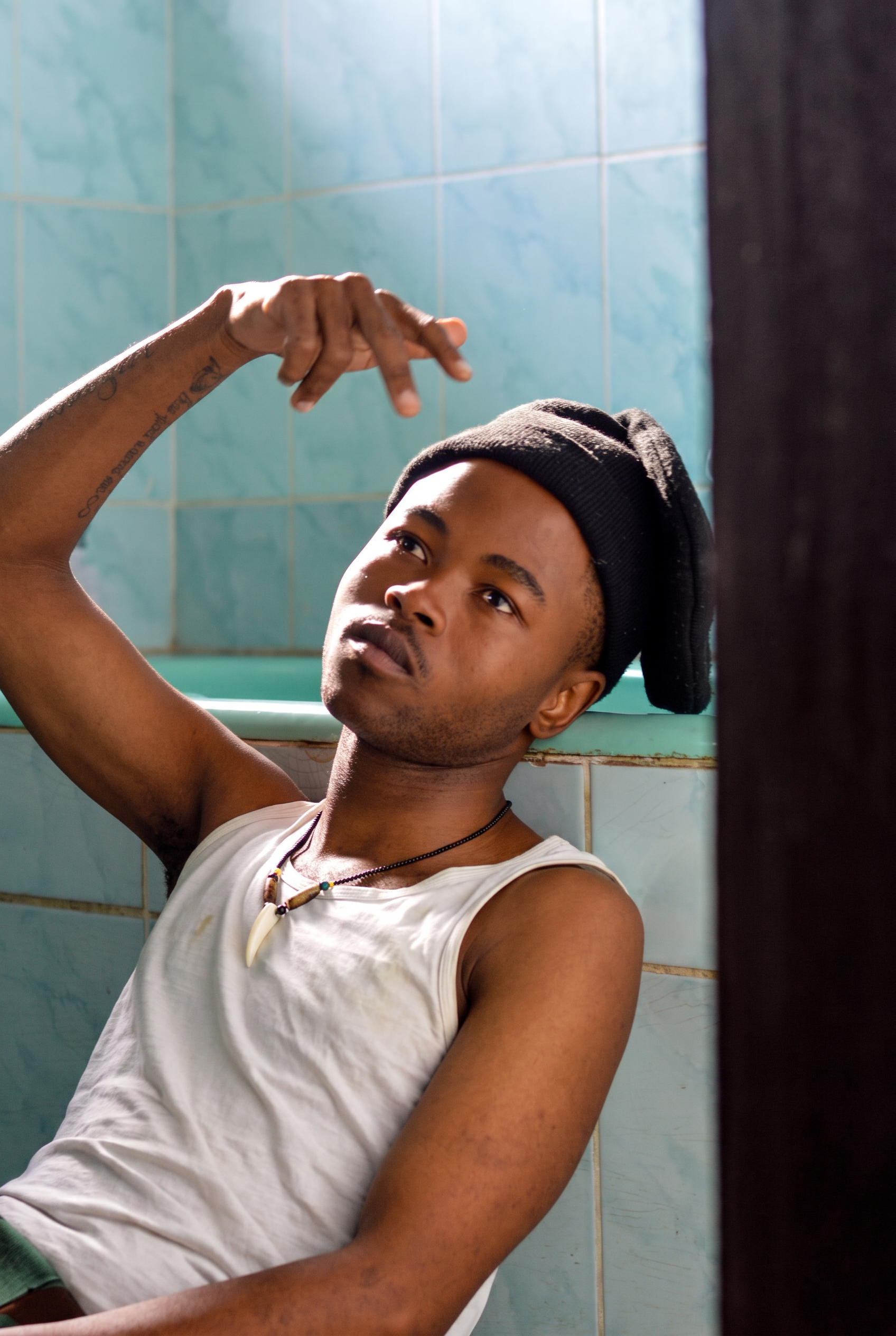 Editorial portrait of LatshuZAR